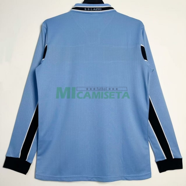 Camiseta Lazio Primera Equipación Retro 1998/99 ML Azul