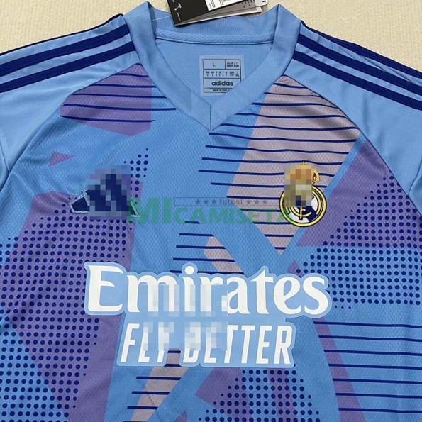 Camiseta De Portero Real Madrid 2024/2025 Azul