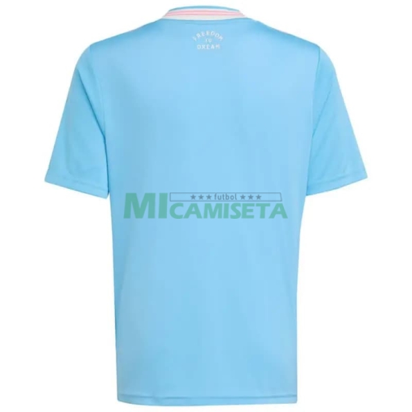 Camiseta Inter Miami Tercera Equipación 2025/2026 Azul Claro