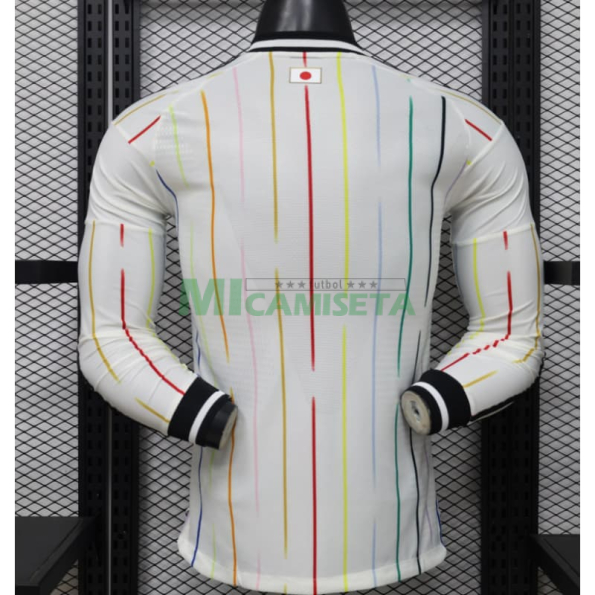 Camiseta Japón Segunda Equipación Mundial 2026 ML Blanco (EDICIÓN JUGADOR)