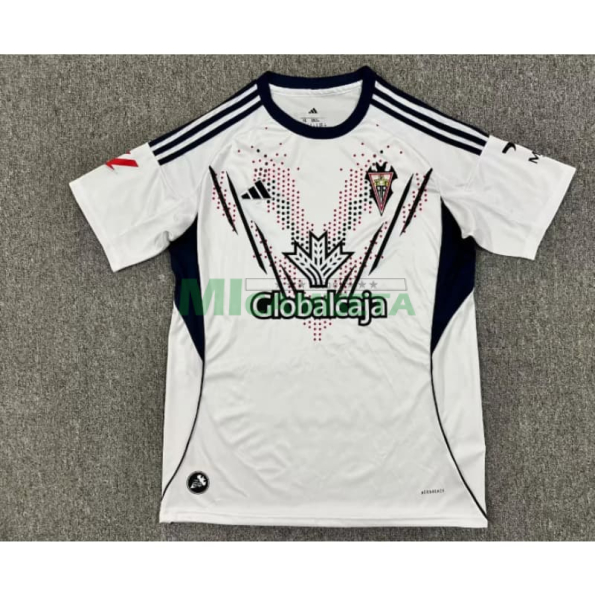 Camiseta Albacete 2025/2026 Primera Equipación Blanco con Parche La Liga