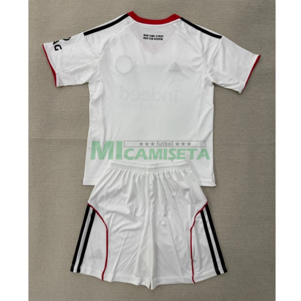 Camiseta Eintracht Fráncfort Segunda Equipación 2025/2026 Blanco