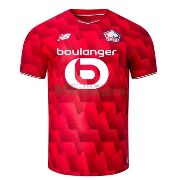 Camiseta Lille OSC Primera Equipación 2025/2026 Rojo
