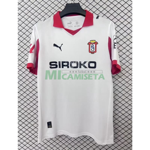 Camiseta Sporting de Gijón Tercera Equipación 2025/2026 Blanco con Parche La Liga