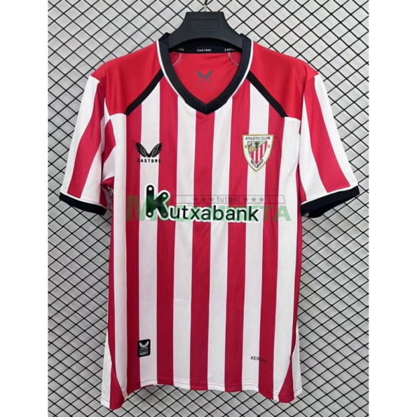 Camiseta Athletic de Bilbao Primera Equipación 2026/2027 Rojo/Blanco