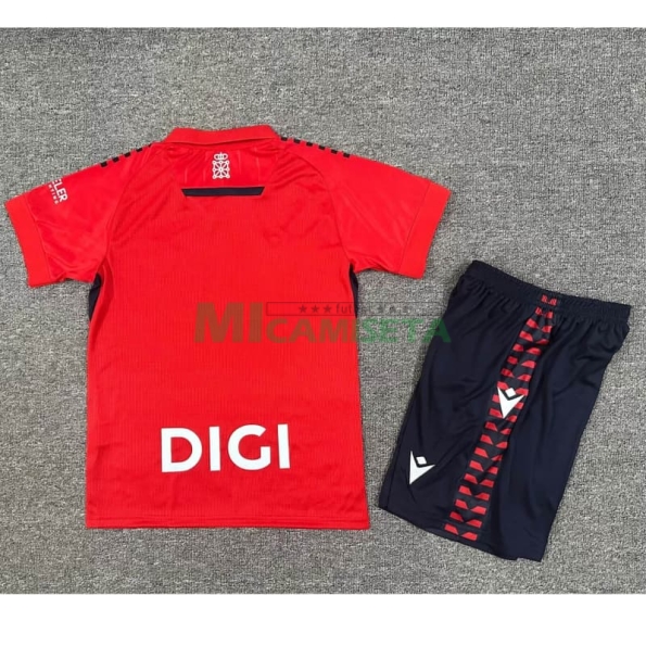 Camiseta Osasuna Primera Equipación 2025/2026 Rojo Niño Kit