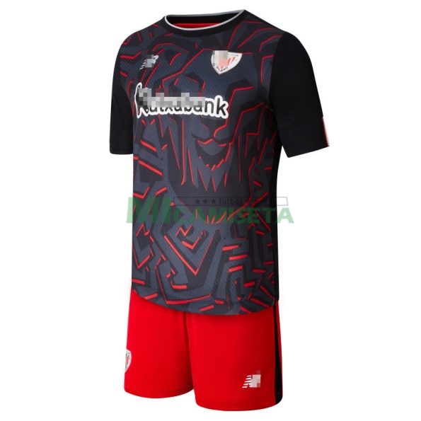 Camiseta Athletic de Bilbao Segunda Equipación 2022/2023 Niño Kit