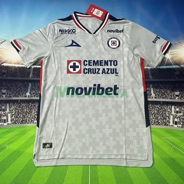 Camiseta Cruz Azul Segunda Equipación 2025/2026 Gris