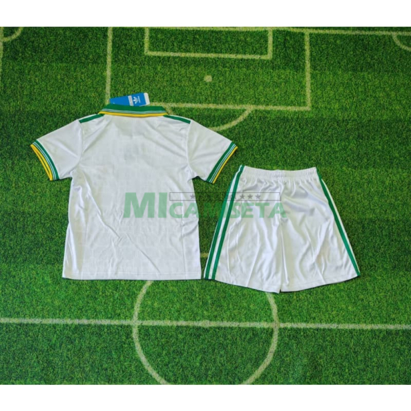 Camiseta AS Roma Tercera Equipación 2025/2026 Blanco Niño Kit