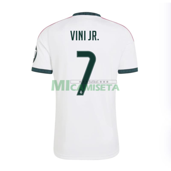 Camiseta VINI JR. 7 Real Madrid Primera Equipación 2026/2027 Blanco con Parche HP