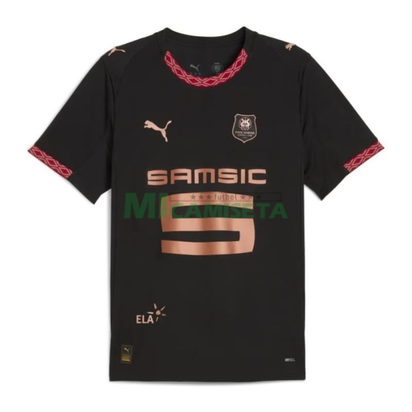 Camiseta Stade Rennais Tercera Equipación 2025/2026 Negro