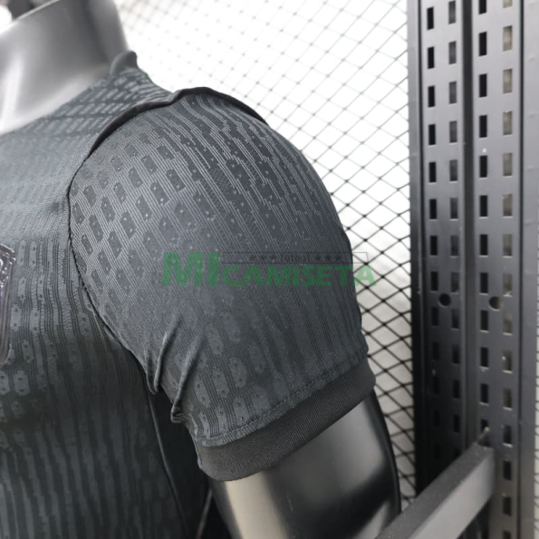 Camiseta Noruega Segunda Equipación Mundial 2026 Negro (EDICIÓN JUGADOR)