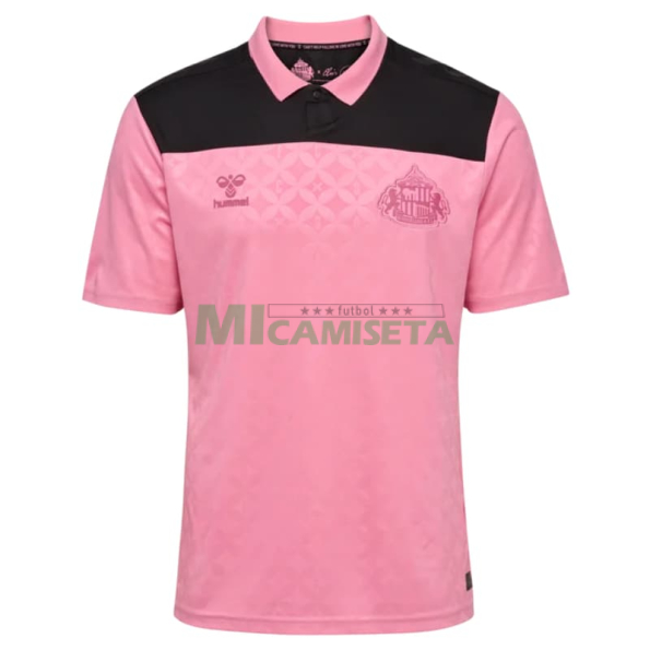Camiseta Sunderland AFC Segunda Equipación 2026/2027 Rosa/Negro
