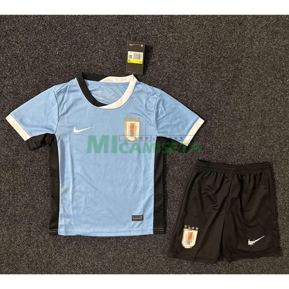 Camiseta Uruguay Primera Equipación 2024 Niño Kit