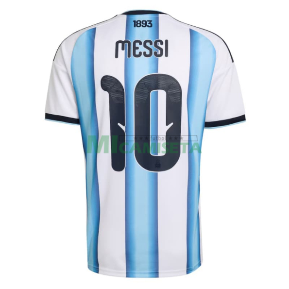 Camiseta Messi 10 Argentina Primera Equipación 2026 Azul/Blanco