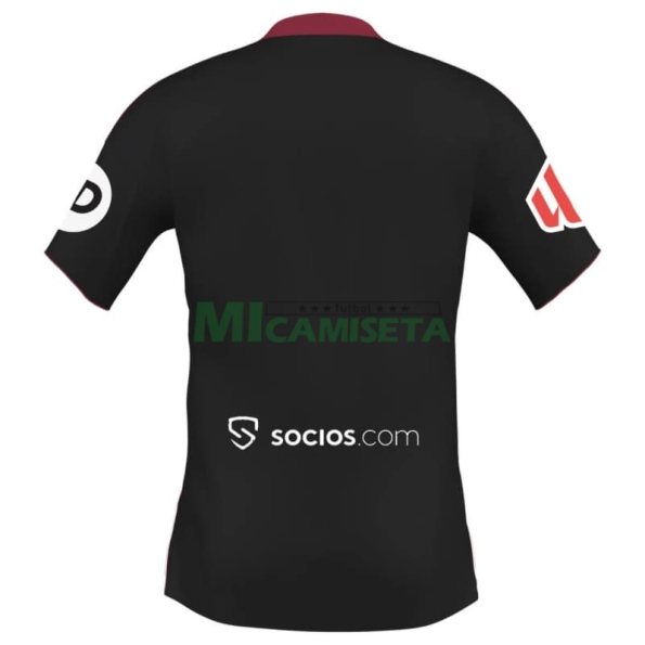 Camiseta Sevilla FC Tercera Equipación 2025/2026 Negro con Parche La Liga