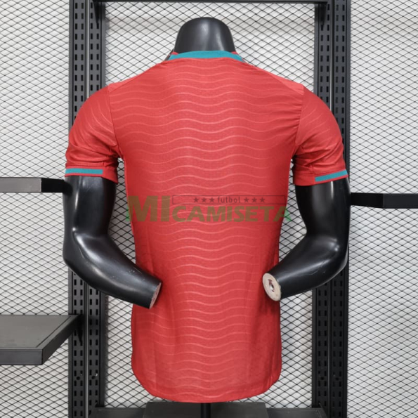 Camiseta Portugal Primera Equipación Mundial 2026 Rojo (EDICIÓN JUGADOR)