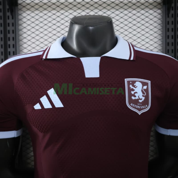 Camiseta Aston Villa Primera Equipación 2026/2027 Borgoña (EDICIÓN JUGADOR)