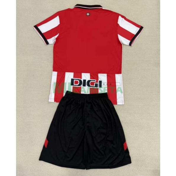 Camiseta Athletic de Bilbao Primera Equipación 2025/2026 Rojo/Blanco