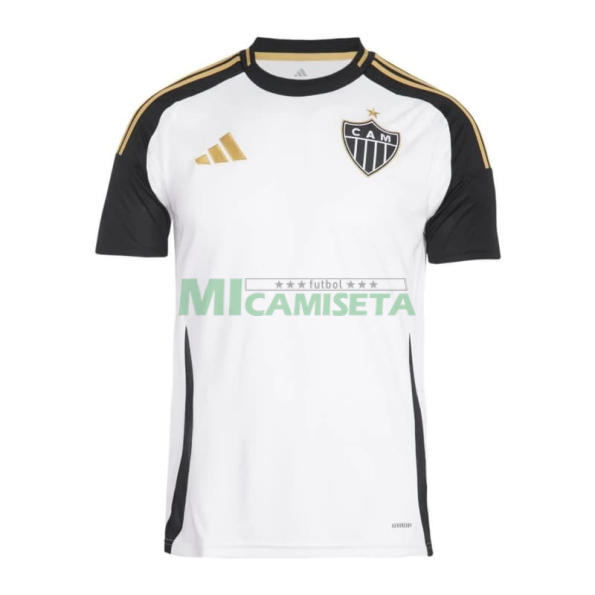 Camiseta Atlético Mineiro Segunda Equipación 2025/2026 Blanco/Negro
