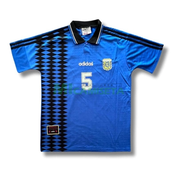 Camiseta REDONDO 5 Argentina Segunda Equipación Retro 1994