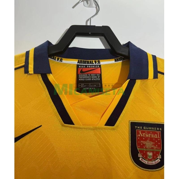 Camiseta Arsenal Segunda Equipación Retro 1996/97