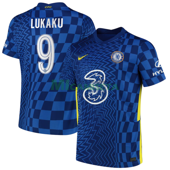 Camiseta Lukaku 9 Chelsea Primera Equipación 2021/2022