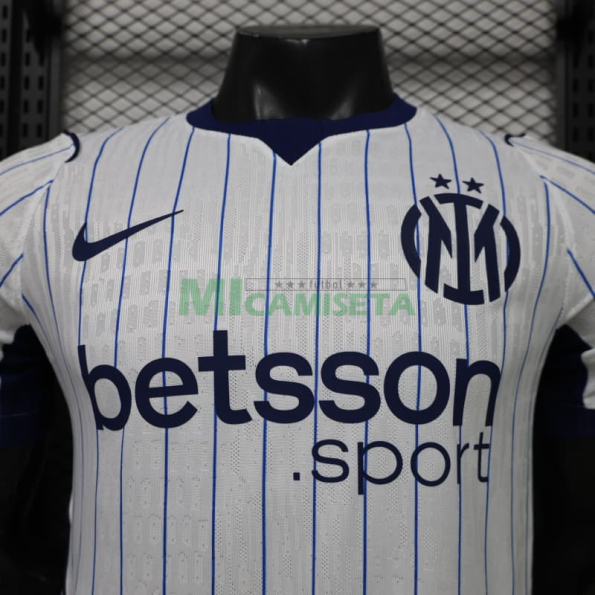 Camiseta Inter de Milan Segunda Equipación 2026/2027 Blanco (EDICIÓN JUGADOR)
