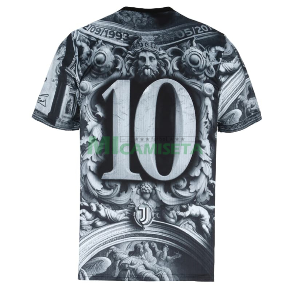 Camiseta Juventus 2025/2026 Pre-Match Gris/Negro