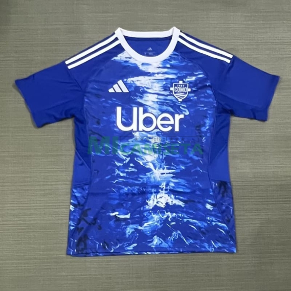 Camiseta Como 1907 Primera Equipación 2025/2026 Azul