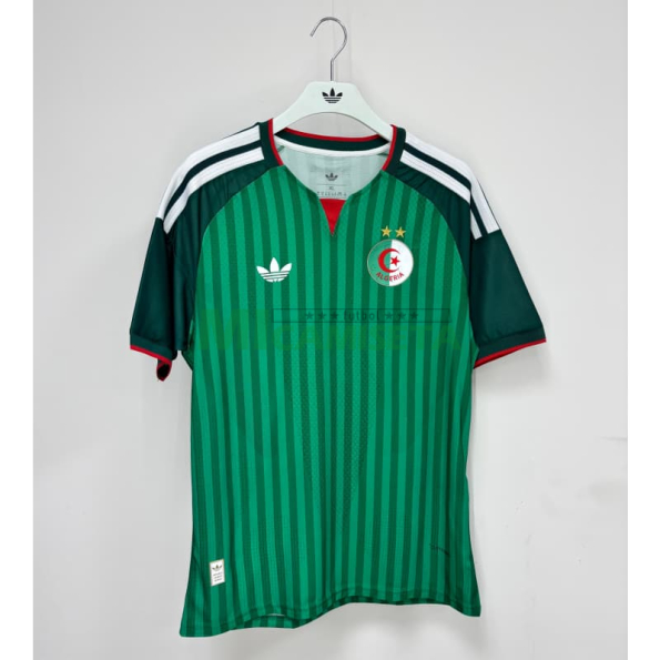 Camiseta Argelia Segunda Equipación Mundial 2026 Verde