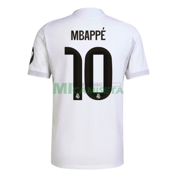 Camiseta MBAPPÉ 10 Real Madrid Primera Equipación 2025/2026 Blanco