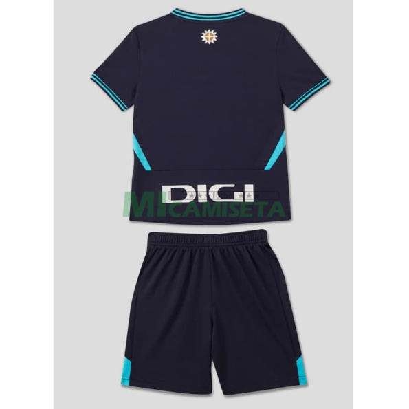 Camiseta Athletic de Bilbao Segunda Equipación 2025/2026 Azul Marino Niño Kit