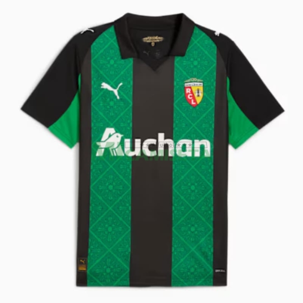 Camiseta RC Lens Segunda Equipación 2025/2026 Verde/Negro