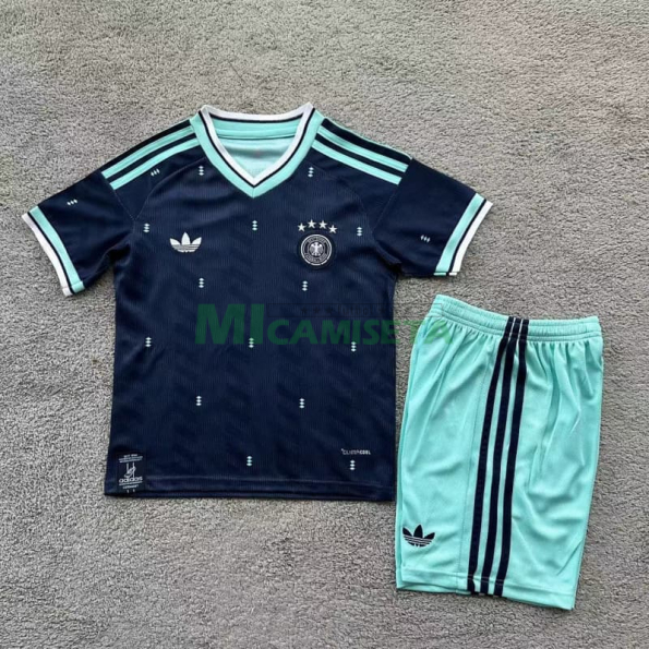Camiseta Alemania 2026 Azul Niño Kit
