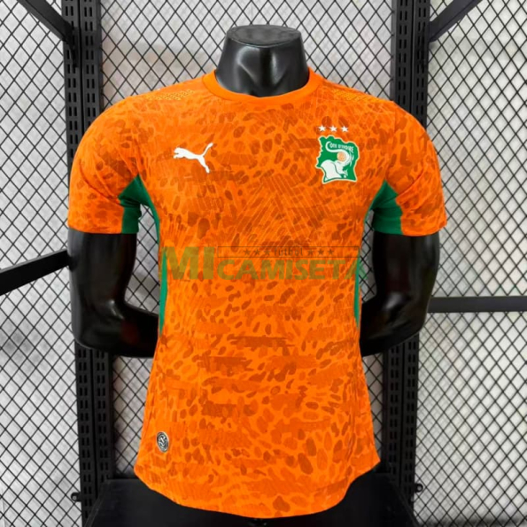 Camiseta Costa de Marfil Primera Equipación Mundial 2026 Naranja (EDICIÓN JUGADOR)