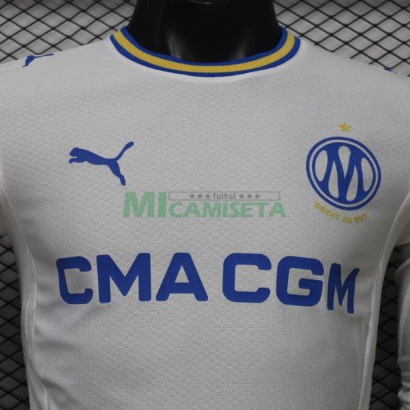 Camiseta Olympique Marsella Primera Equipación 2026/2027 Blanco (EDICIÓN JUGADOR)
