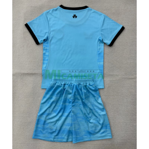 Camiseta de Portero Irland Primera Equipación Mundial 2026 Azul Niño Kit