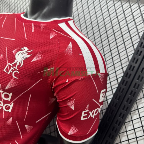 Camiseta Liverpool Primera Equipación 2026/2027 Rojo (EDICIÓN JUGADOR)