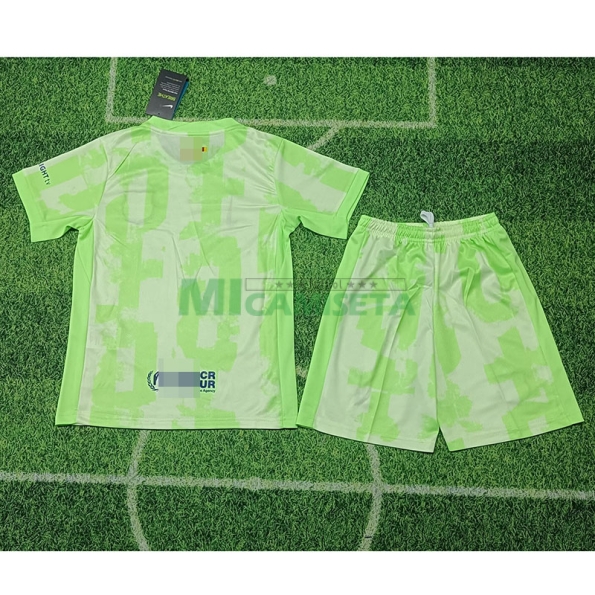 Camiseta Barcelona Tercera Equipación 2024/2025 Niño Kit