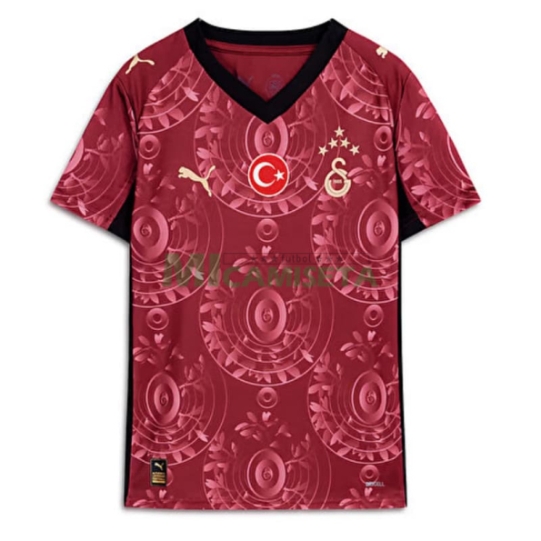 Camiseta Galatasaray Tercera Equipación 2025/2026 Rojo