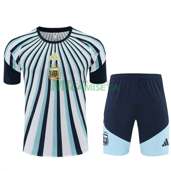 Camiseta Argentina 2026 Pre-Match Azul/Blanco