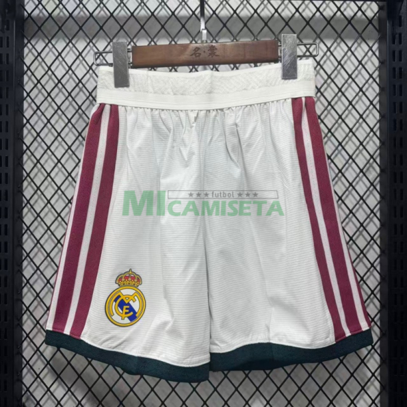 Pantalón Corto Real Madrid Primera Equipación 2026/2027 Blanco (EDICIÓN JUGADOR)