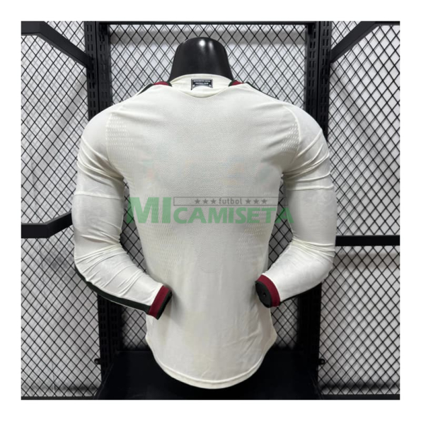 Camiseta Manchester United Tercera Equipación 2026/2027 ML Blanco (EDICIÓN JUGADOR)