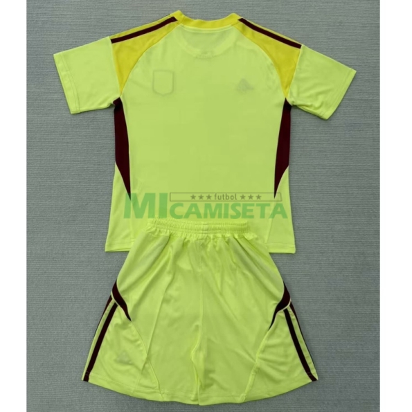Camiseta de Portero Aston Villa 2025/26 Amarillo Niño Kit