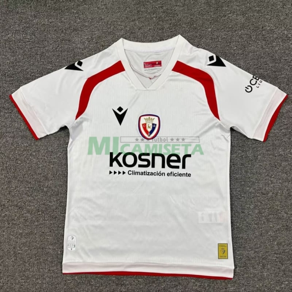 Camiseta Osasuna Tercera Equipación 2025/2026 Blanco