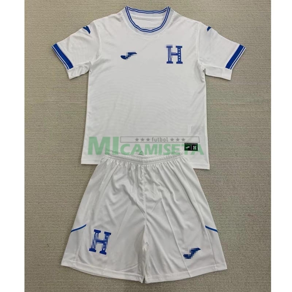 Camiseta Honduras 2024 Primera Equipación Niño Kit