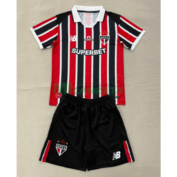Camiseta São Paulo Segunda Equipación 2026/2027 Rojo/Negro