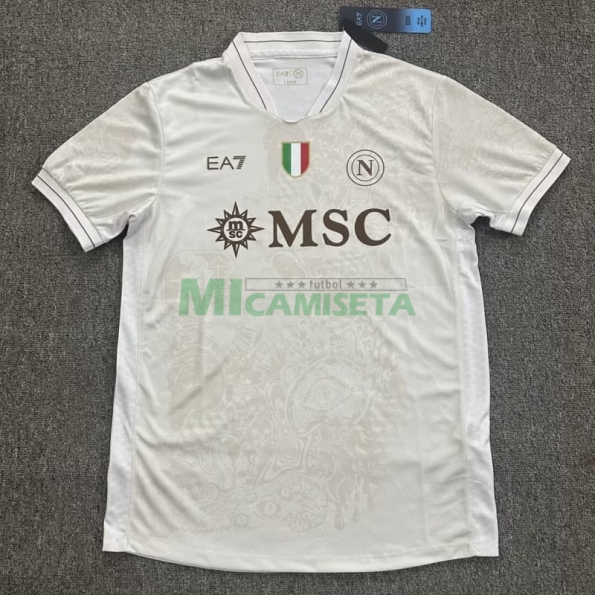 Camiseta Napoli Segunda Equipación 2025/2026 Blanco