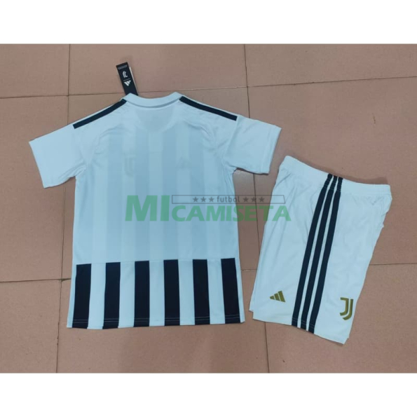 Camiseta Juventus Primera Equipación 2026/2027 Negro/Blanco Niño Kit